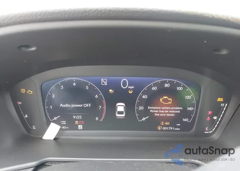 2025 Honda Accord Lx z USA, uszkodzony, nr VIN 1HGCY1F27SA048226